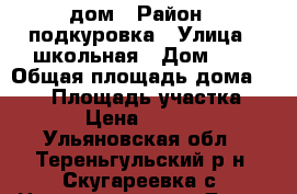  дом › Район ­ подкуровка › Улица ­ школьная › Дом ­ 8 › Общая площадь дома ­ 144 › Площадь участка ­ 1 500 › Цена ­ 4 500 000 - Ульяновская обл., Тереньгульский р-н, Скугареевка с. Недвижимость » Дома, коттеджи, дачи продажа   